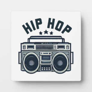 Plaque Photo Hip hop