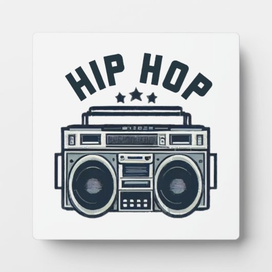 Plaque Photo Hip hop (Devant)