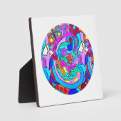 Plaque Photo hippie amour super (Recto)