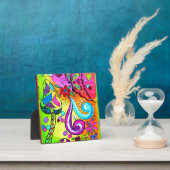 Plaque Photo hippie amour super (Insitu)