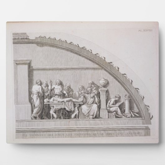 Plaque Photo Hippocrates (c.460 BC-c.377 BC) Enseignement, de ' (Devant)