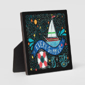 Plaque Photo Histoires d'été (Recto)