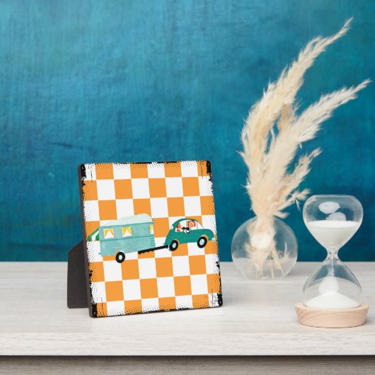 Plaque Photo Hitting the Open Road (Insitu)