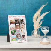 Plaque Photo Hiver Conederland Baby's 1st Year Photo Collage (Côté)