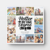 Plaque Photo Hiver D'Un Degree Photo Collage Souvenirs (Devant)