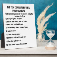 HOARDERS DIX COMMANDEMENTS