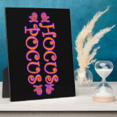 Plaque Photo Hocus Pocus (Côté)
