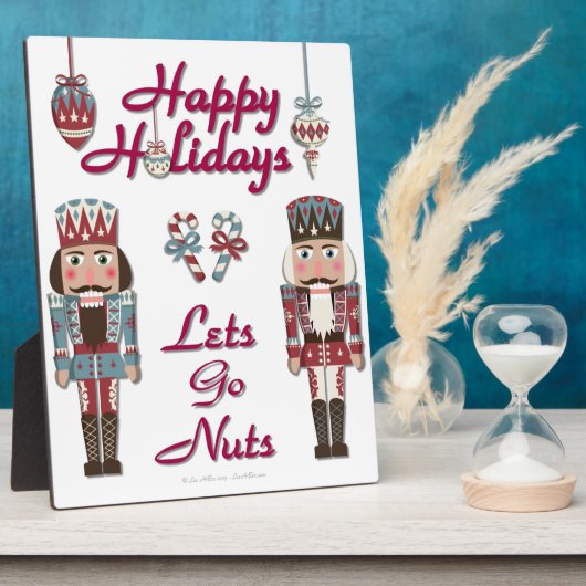 Plaque Photo Holiday Nutcracker (Côté)