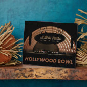 Plaque Photo Hollywood Bowl (Côté)