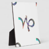 Plaque Photo hologramme Capricorne (Côté)