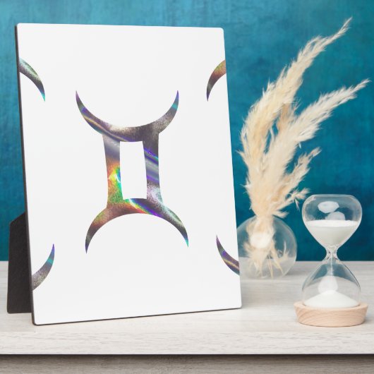 Plaque Photo hologramme Gemini (Côté)