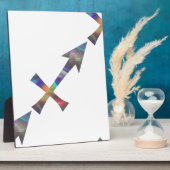 Plaque Photo hologramme Sagittarius (Côté)