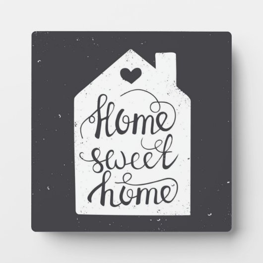 Plaque Photo Home Sweet Home (Devant)
