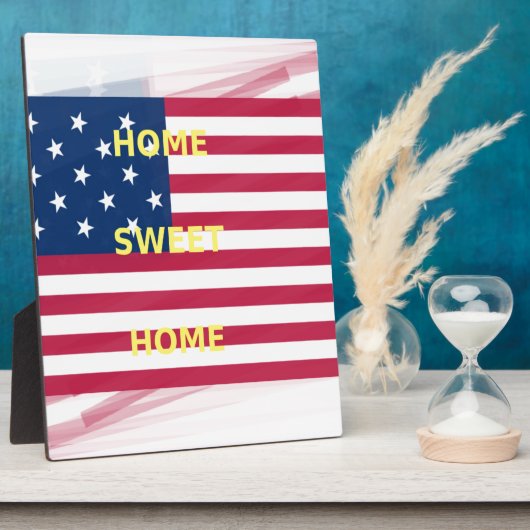 Plaque Photo Home Swet Home (Côté)