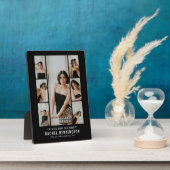 Plaque Photo Hommage à la mémoire moderne Collage photo (Côté)