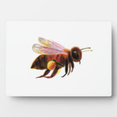 Plaque Photo Honey Bee Flying (Devant)