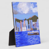 Plaque Photo Hong Kong (Côté)