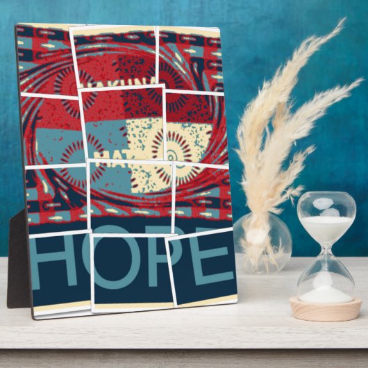 Plaque Photo Hope Hakuna Matata (Côté)