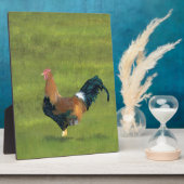 Plaque Photo Horloge d'alarme persistante - Conception de la fe (Côté)