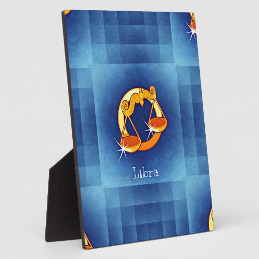 Plaque Photo horoscope de libra (Côté)