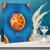 Plaque Photo horoscope leo (Côté)