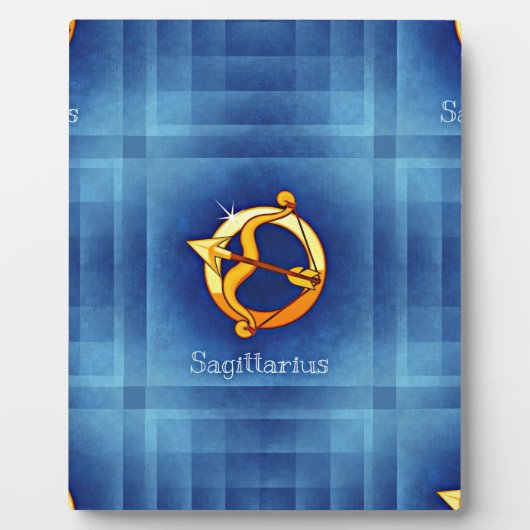 Plaque Photo horoscope sagittaire (Devant)
