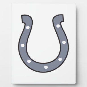 Plaque Photo Horseshoe