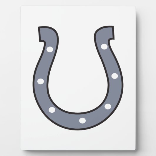 Plaque Photo Horseshoe (Devant)