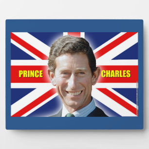 Plaque Photo HRH Prince Charles - Patiotique !