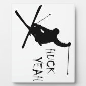 Plaque Photo Huck Ouais (Ski) (Devant)