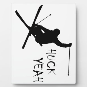 Plaque Photo Huck Ouais (Ski)