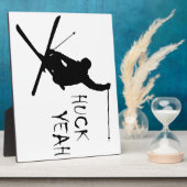 Plaque Photo Huck Ouais (Ski) (Côté)