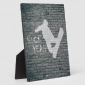 Plaque Photo Huck Yeah (Snowboarding) (Côté)