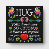 Plaque Photo HUG Tes Bien-Aimés (Devant)