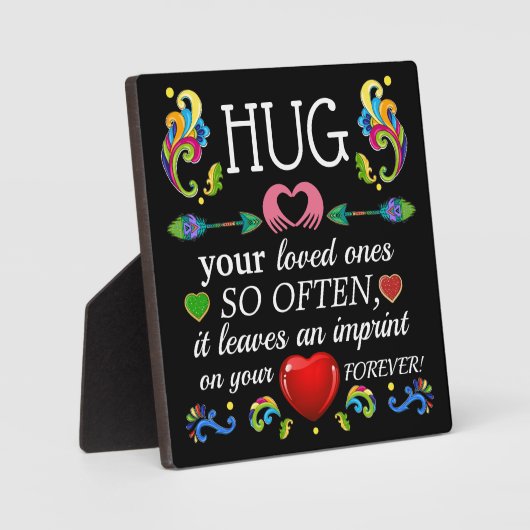 Plaque Photo HUG Tes Bien-Aimés (Recto)