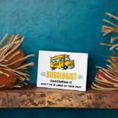 Plaque Photo Humorous Yellow School (Côté)