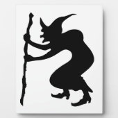 PLAQUE PHOTO HUNCHBACK HALLOWEEN WITCH (Devant)