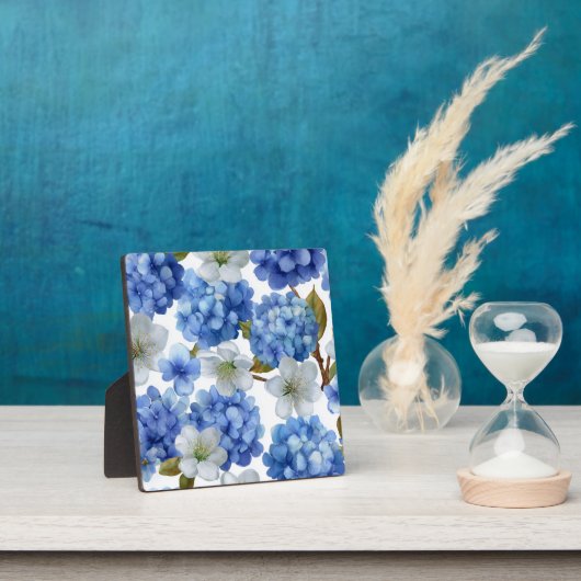 Plaque Photo Hydrangea et fleur de cerisiers (Insitu)