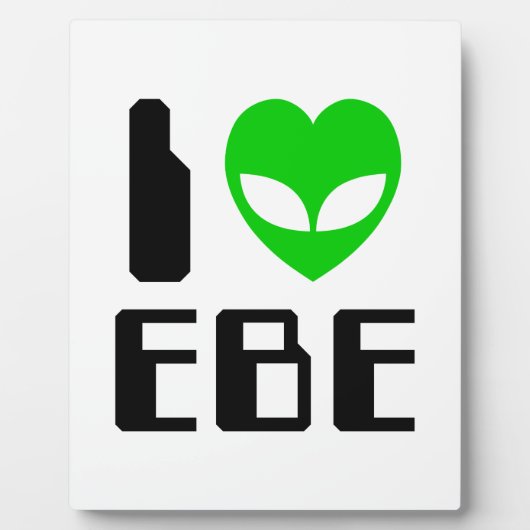 Plaque Photo I Alien Heart EBE (Devant)