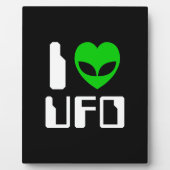 Plaque Photo I Alien Heart UFO (Devant)