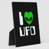 Plaque Photo I Alien Heart UFO (Côté)