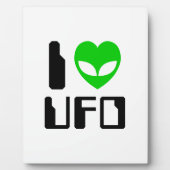 Plaque Photo I Alien Heart UFO (Devant)