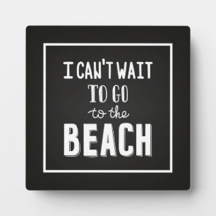 Plaque Photo I Can'T Wait