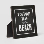 Plaque Photo I Can'T Wait (Recto)