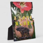 Plaque Photo I (Coeur) Kenya Buffalo Patch/Print (Côté)