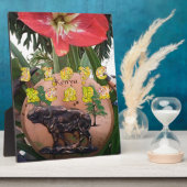 Plaque Photo I (Coeur) Kenya Buffalo Patch/Print (Côté)