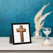 PLAQUE PHOTO "I LOVE GOD" CROSS (Insitu)
