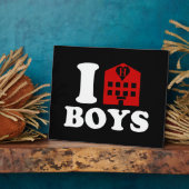 Plaque Photo I Love Hotel Boys (Côté)