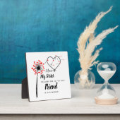 Plaque Photo I Love My SISTER (Insitu)