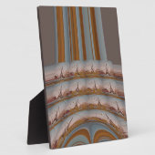 Plaque Photo I Love Tour Eiffel Paris Avec amour bleu ciel colo (Côté)